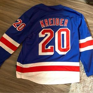 New York Rangers Chris Kreider Home Jersey
